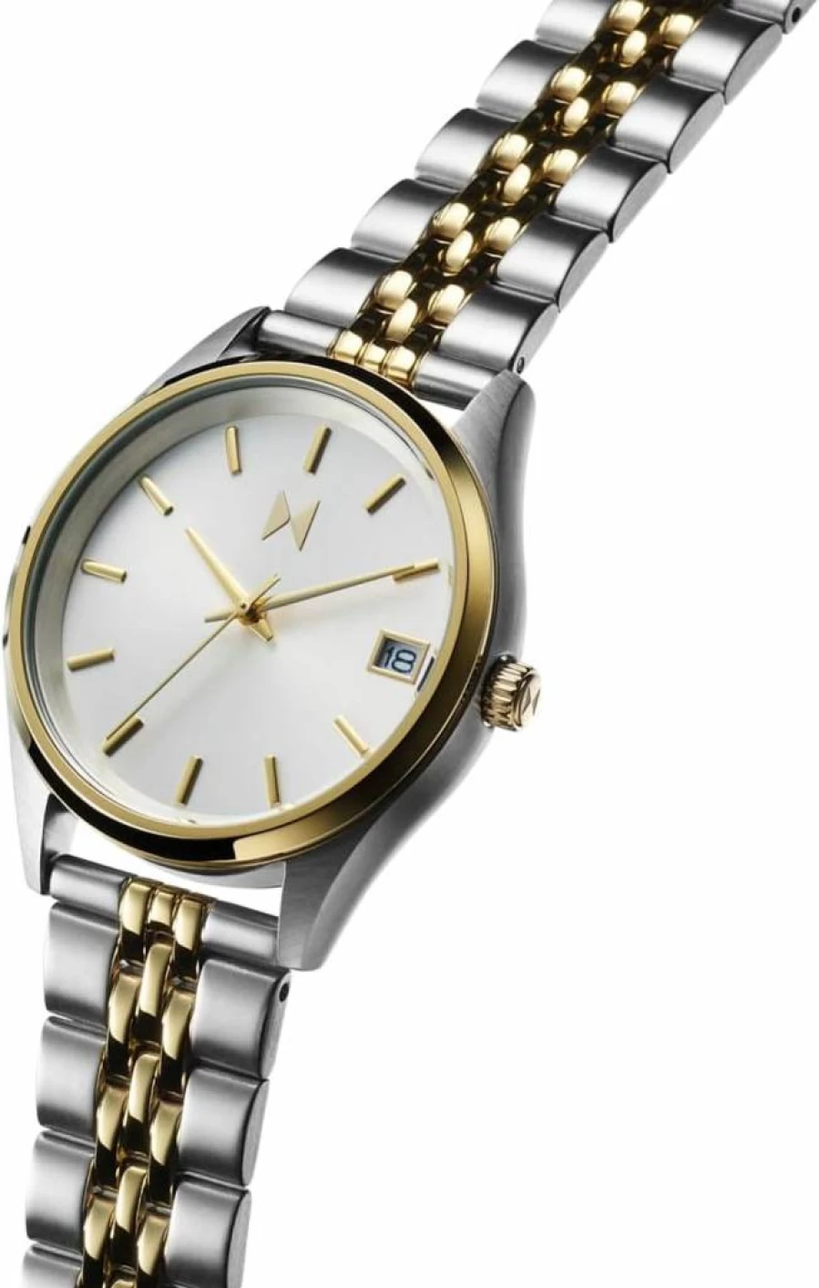MVMT Watches for Women - Minimalist Vintage Analog Watch - 36mm Case - 5 ATM Water Resistance - Boyfriend Style Rose Gold