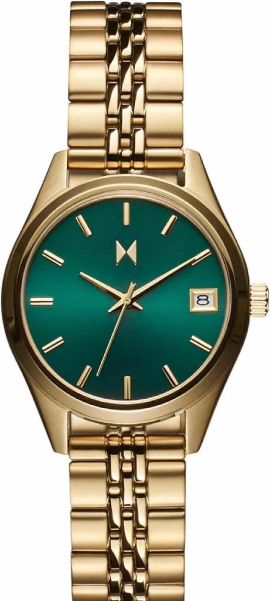 MVMT Women's Rise Minimalist Vintage Watch - 30mm Stainless Steel Bracelet, 5ATM Water Resistant, Quartz Movement, Elegant Dress Watch
