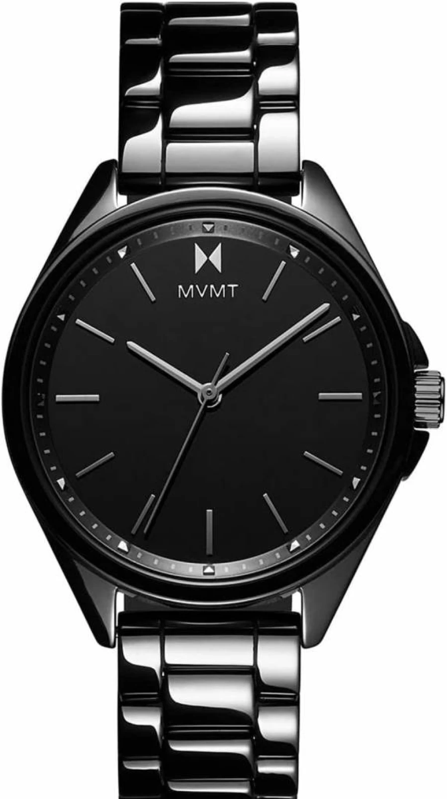 MVMT Coronada 36mm Ceranal Women's Watch - Minimalist Analog Wristwatch with Interchangeable Bands, 3ATM Water Resistant, Small Metal Case